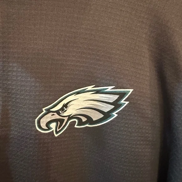 Nike NFL Eagle quarter zip Super Bowl Sweatshirt XXL - Picture 3 of 6
